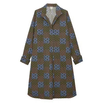 Ines De La Fressange Robe Noella En Coton In Multi