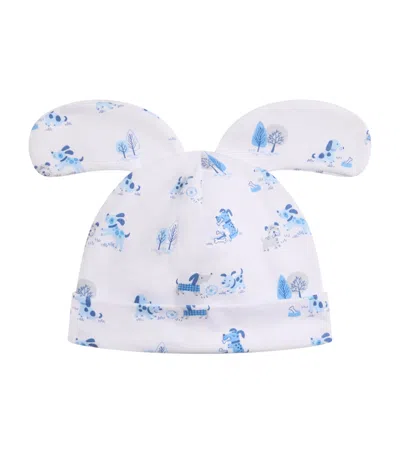 Kissy Kissy Puppy Park Fun Print Hat In Neutral