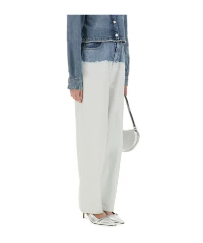 Moschino Two-colour Jeans In Blue