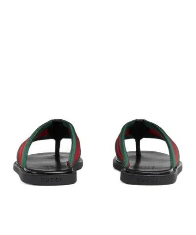Gucci Interlocking G Thong Sandal In Multi