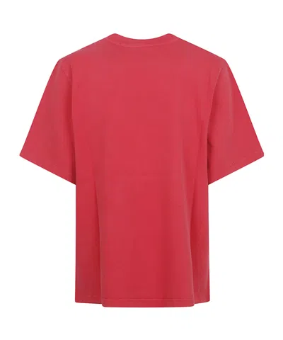 Casablanca Vince Satin Trousers In Red