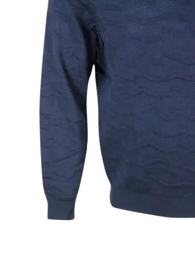 Armani Exchange Sweaters In Blue