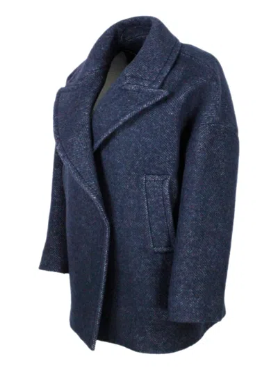 Lorena Antoniazzi Coats In Blue