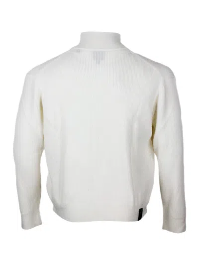 Armani Exchange Sweaters In White