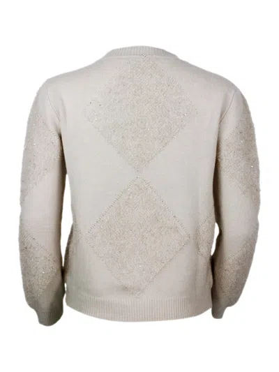 Lorena Antoniazzi Sweater In Neutral