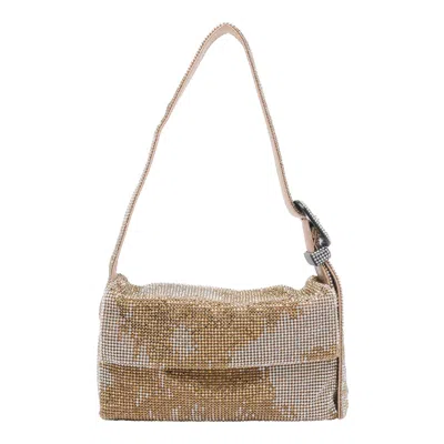 Benedetta Bruzziches Women Vitty La Mignon Shoulder Bag In Gold
