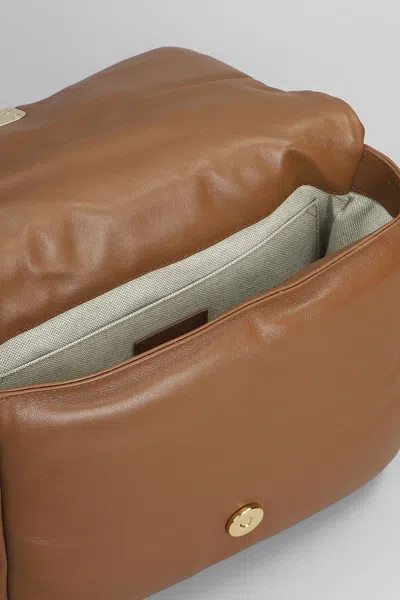 Apc A.p.c. Grace Soft Shoulder Bag In Brown
