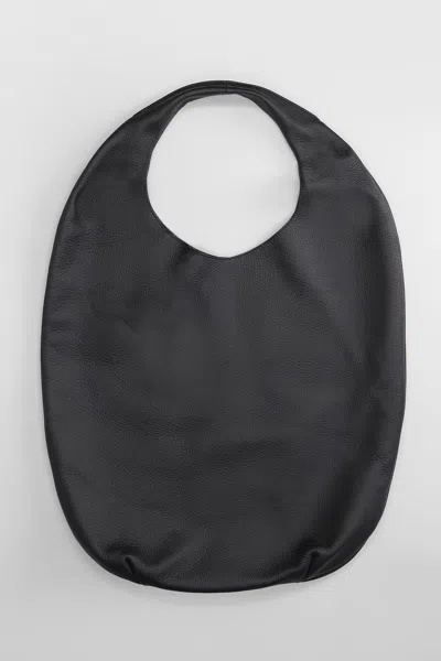 Apc A.p.c. Le Neige Hand Bag In Black Leather In Black