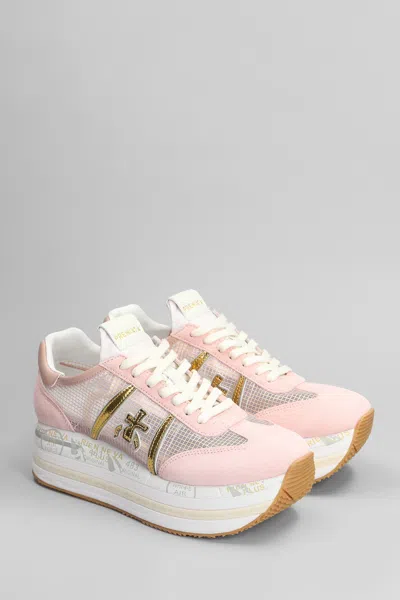 Premiata Zapatillas - Color Carne Y Neutral In Pink