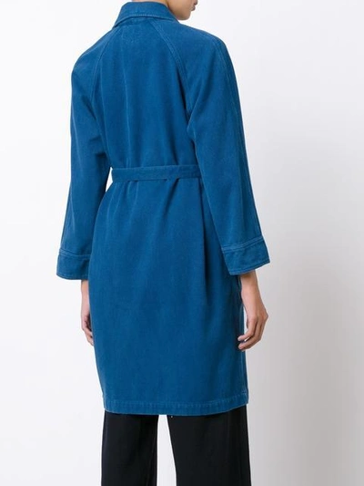 Shop Blue Blue Japan Shawl Collar Coat