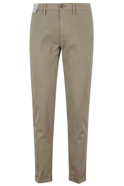 Re-hash Mucha Chinos Con Risvolto In Gray