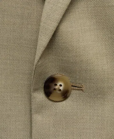 Mango Men's Milan Slim-fit Suit Blazer In Green