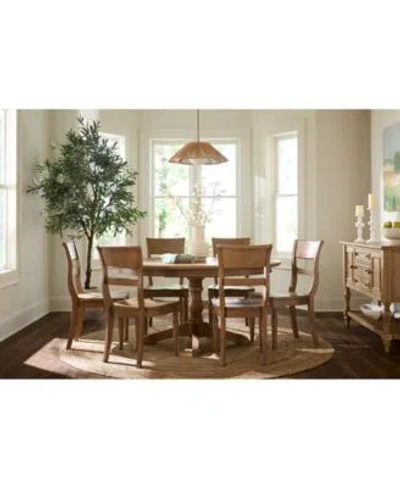 Macy's Willowmere Dining Collection Exclusively At Macys In Brown