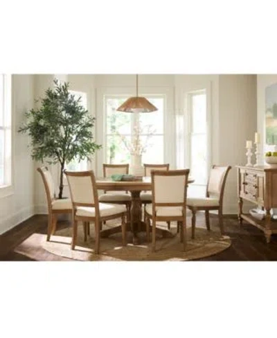 Macy's Willowmere Dining Collection Exclusively At Macys In Brown