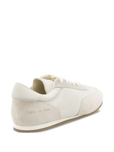 Common Projects Low Top Sneakers Rubber Sole In Neutral