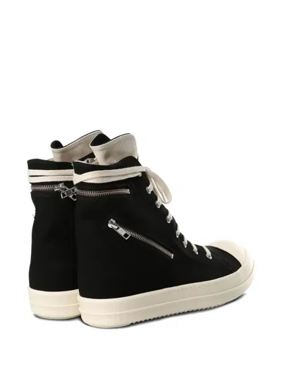 Rick Owens Drkshdw Drkshdw By Rick Owens "concordians Cargo Sneaks" Sneaker In Black