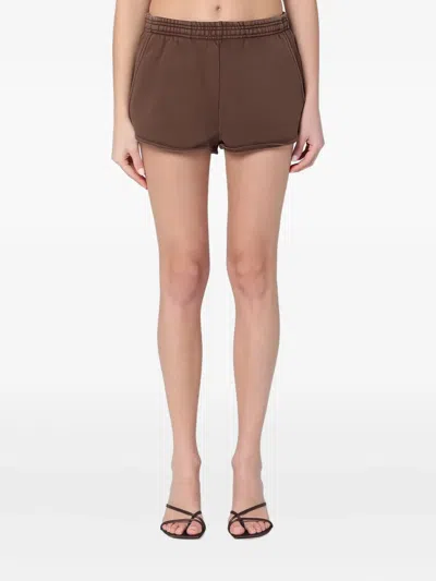 口袋细节松紧短裤