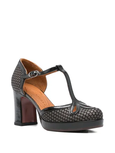 Chie Mihara 70mm Patterned Pumps In Black
