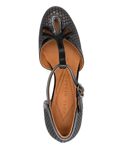 Chie Mihara 70mm Patterned Pumps In Black