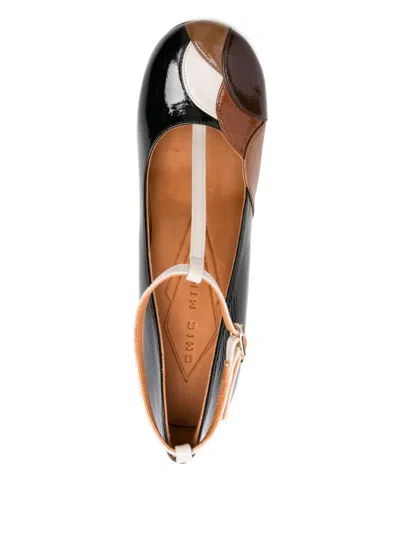 Chie Mihara 100mm T-bar Block-heel Pumps In Black