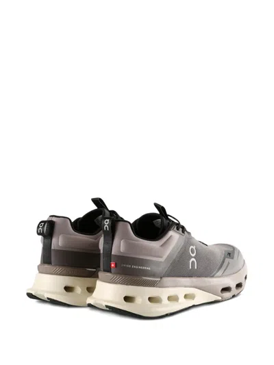 On Breathable Fabric Sneakers With Eco-friendly Design In Neutral