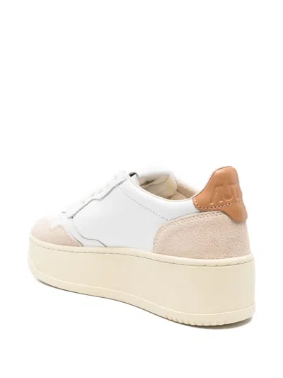 Autry Sneakers Medalist Platform In White