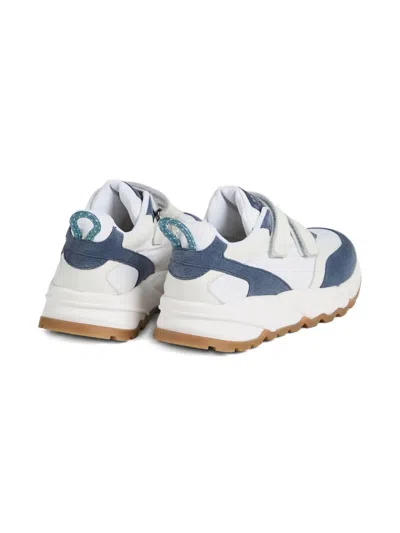 Brunello Cucinelli Leather Sneakers In White