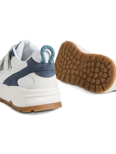 Brunello Cucinelli Leather Sneakers In White