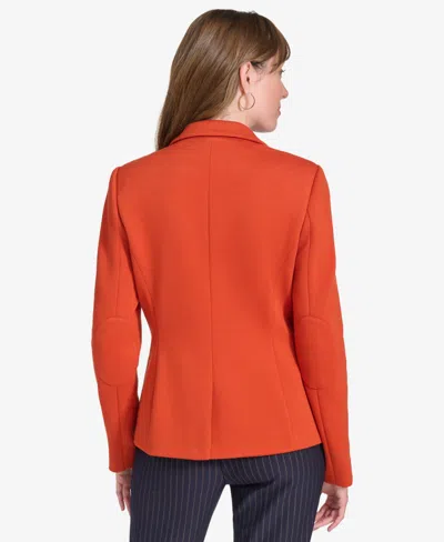 Tommy Hilfiger Women's One-button Blazer Clone In Red