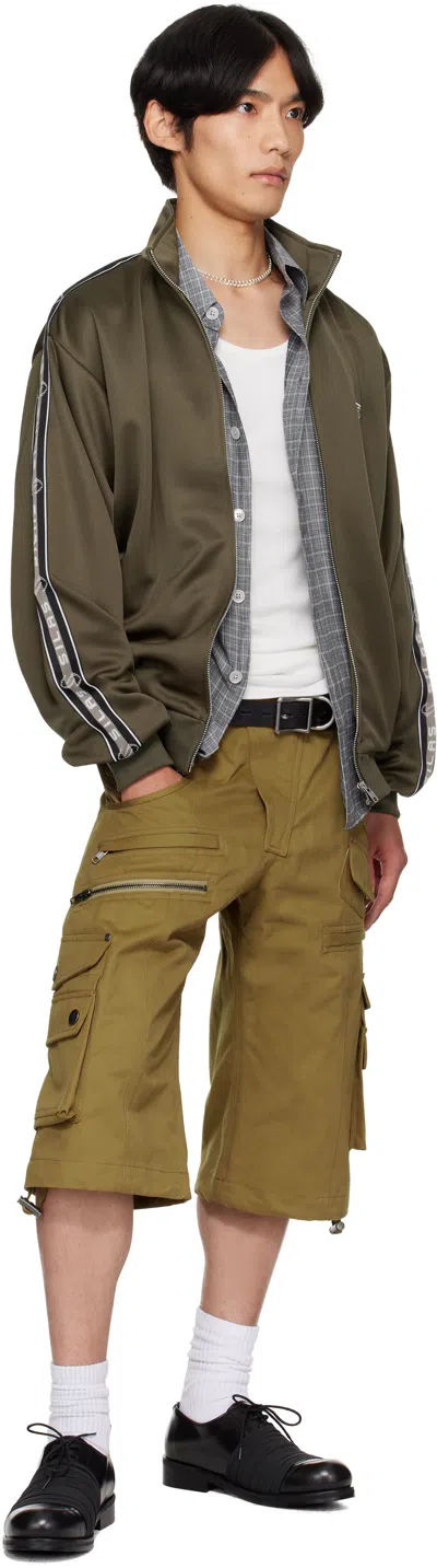 Silas Green Logo Track Jacket In Green