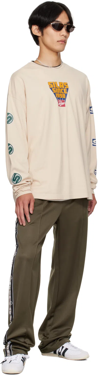 Silas Green Logo Track Pants In Green