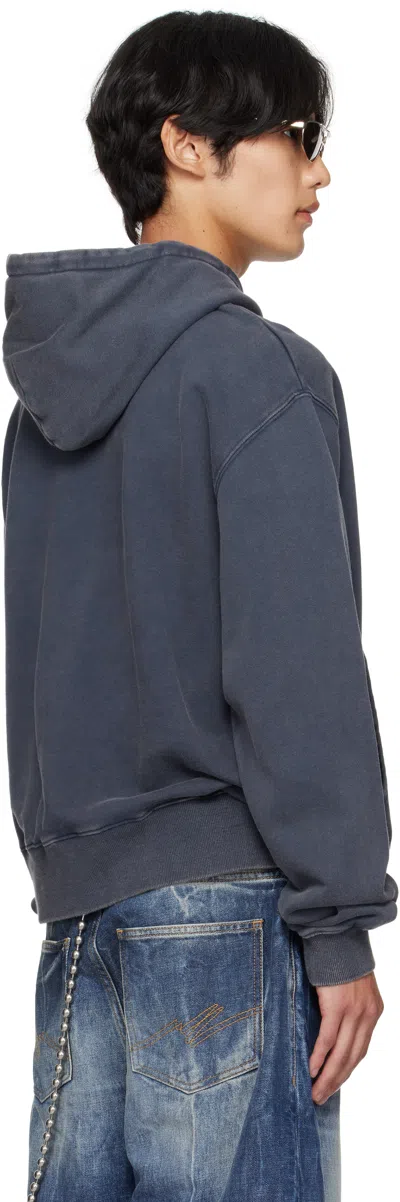 Silas Navy 'since 1998' Drawstring Sweat Hoodie