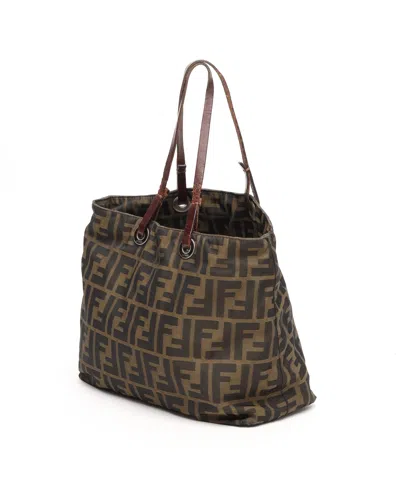 Fendi Zucca Tote Bag In Multi