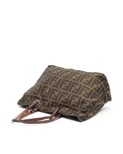Fendi Zucca Tote Bag In Multi