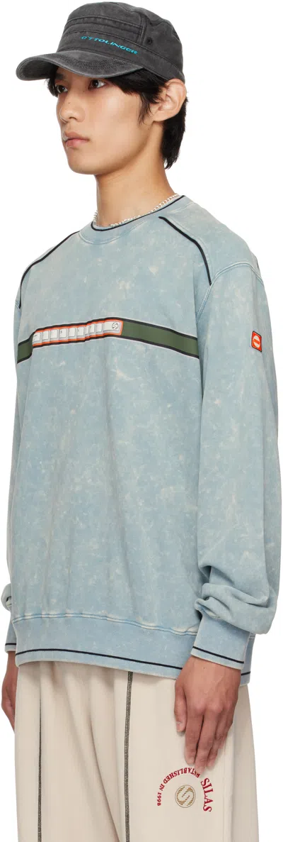 Silas Blue Keyboard Sweatshirt