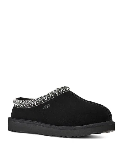 Ugg 40mm Tazz Shearling Platform Loafers In Black