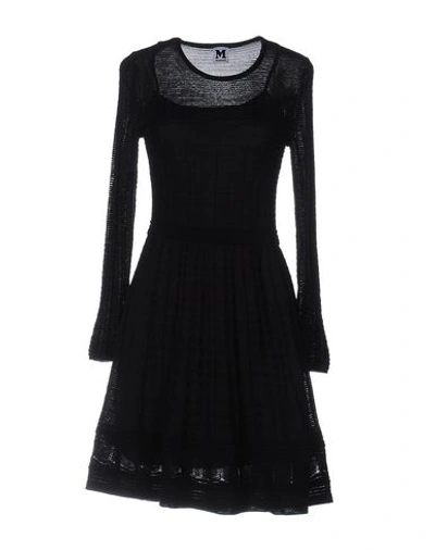 M Missoni Short Dresses In Black