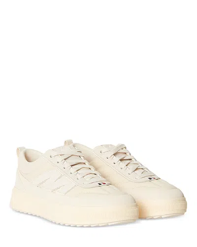 Moncler Canvas Altive Sneakers Rubber Sole In Neutral