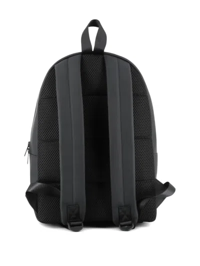 Karl Lagerfeld Logo-patch Backpack In Black