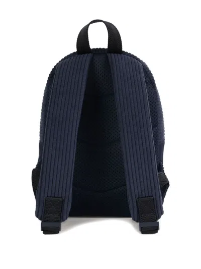 Bosswear Corduroy Backpack In Blue