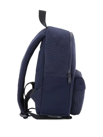Bosswear Corduroy Backpack In Blue