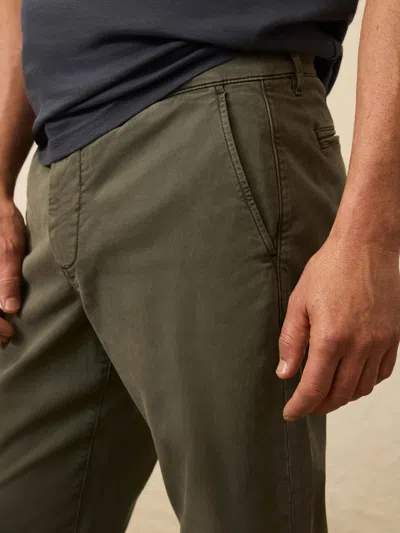 Faherty Dune Relaxed Fit Utility Pants In Green