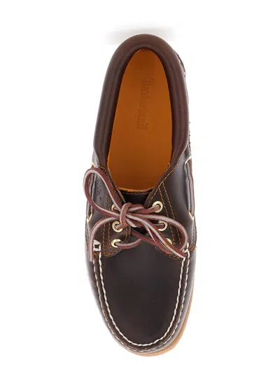 Timberland Noreen Boat Loafers In Brown