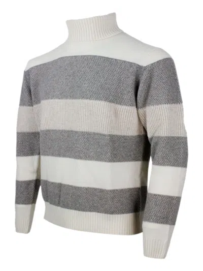 Barba Napoli Barba Sweaters In Gray