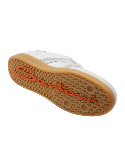 Santoni Dbs Oly Sneakers In White