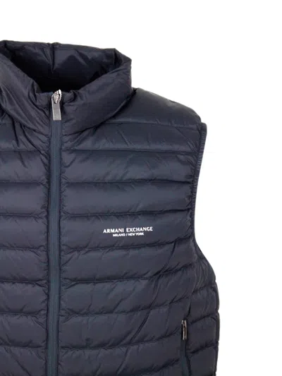 Armani Exchange Jackets In Blue