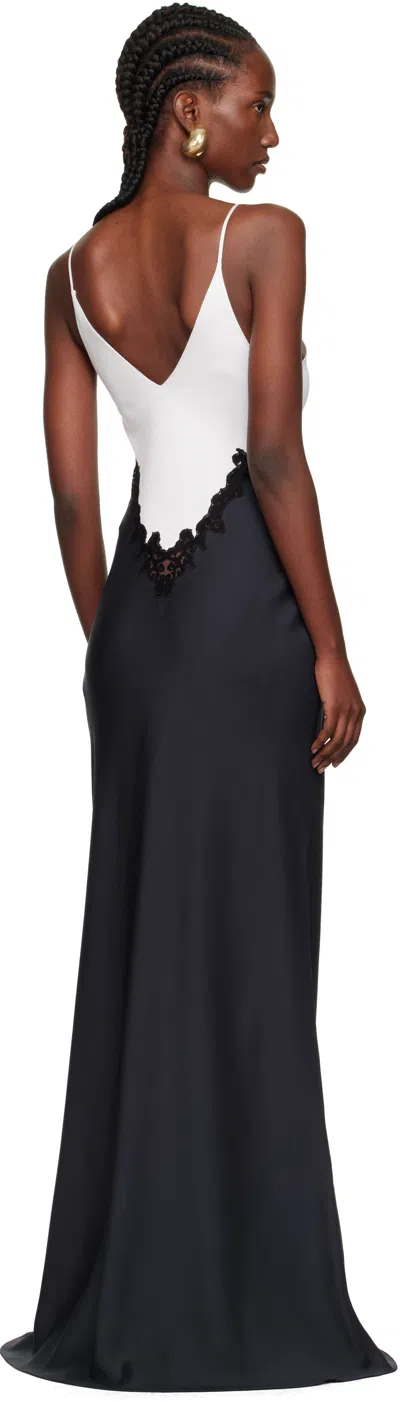 Gabriela Hearst Amaryllis Colour-block Silk-crepe Maxi Dress