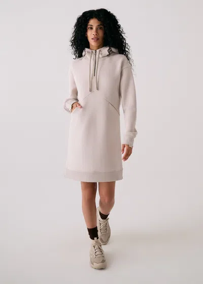 Lole Yonder Hoodie Dress In Brown