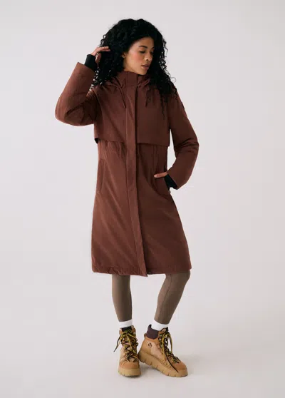 Lole Bristol Jacket In Brown