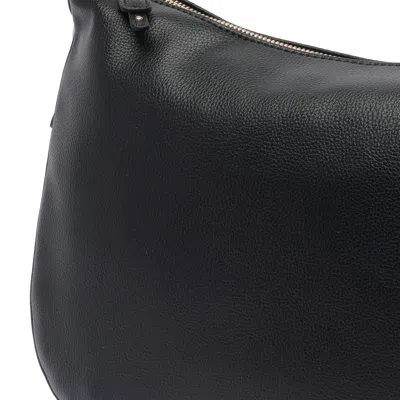 Liu •jo Logo Hobo Bag In Black